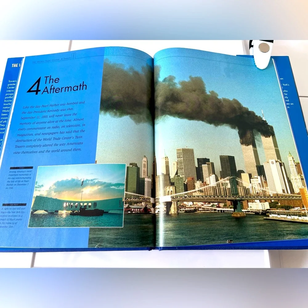 “The World Trade Center A Tribute” a Hardcover Coffee Table Book by Bill Harris.